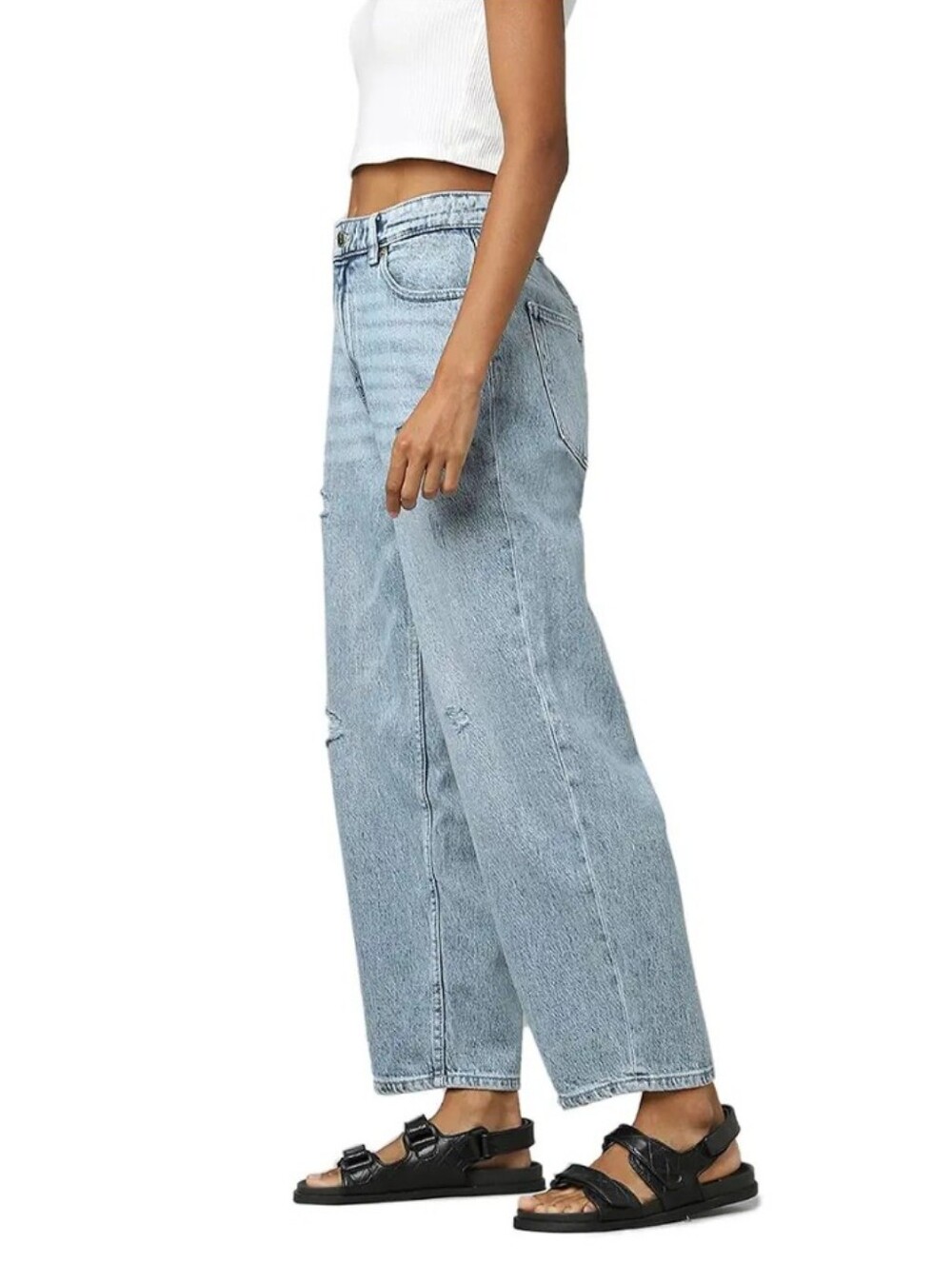 ONLY barrel jeans light wash